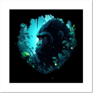gorilla Posters and Art